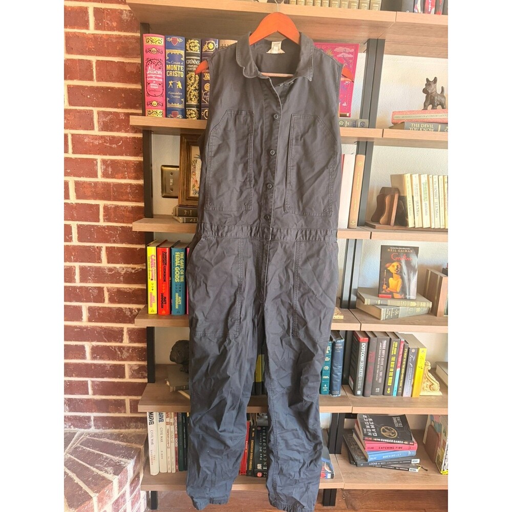 GraDuluth Trading Co. Women's Heirloom Gardening Sleeveless Jumpsuit / Coveralls